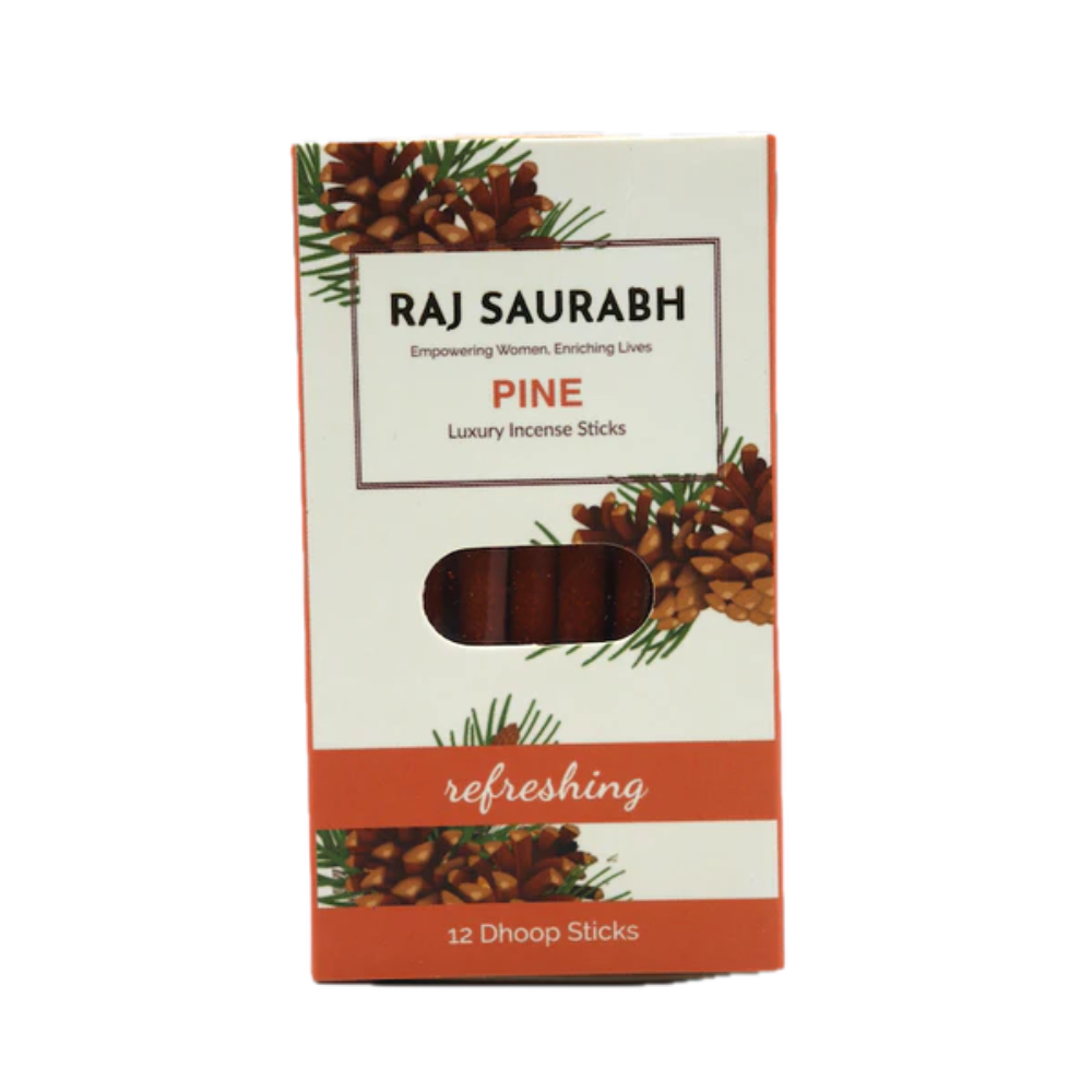 Raj Saurabh Pine Dhoop Sticks (Charcoal Free)